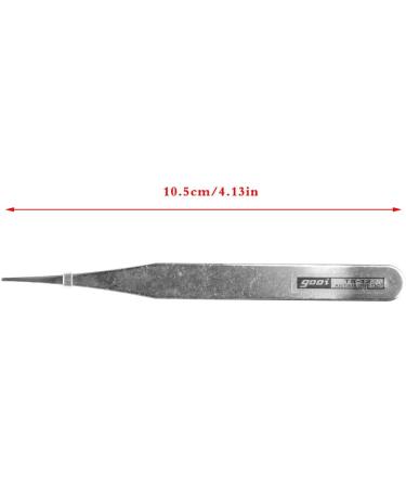Premium Stainless Steel Curved Tip Tweezers for Eyelash Extensions & Nail Art | International Shipping - Buy Online on GoSupps.com
