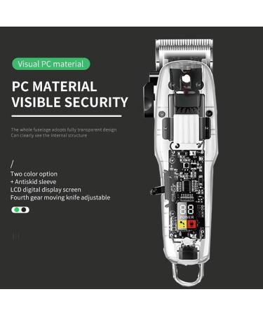 Professional Cordless Hair Clippers for Men Powerful Electric Hair Trimmer & Rechargeable Beard Cutting Tool - Buy Online on GoSupps.com