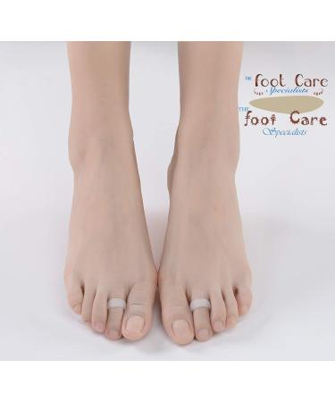 Soft Silicone Orthopedic Metatarsal Rings - Hammer Toe Gel Separator & Cushion Pads for Pain Relief - Buy Online on GoSupps.com