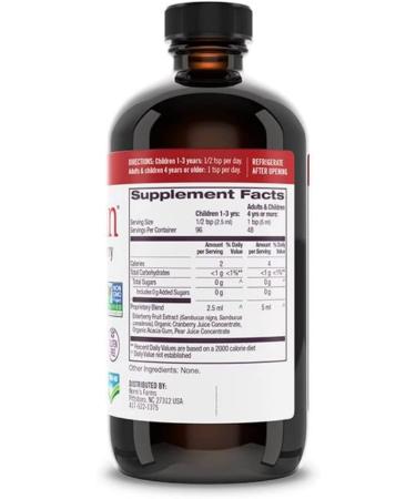 Norm's Farms ElderCran 8 fl oz - Organic Elderberry Juice for Immune Support - Buy Online on GoSupps.com