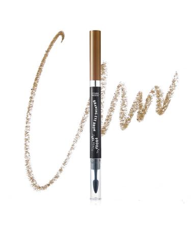 ETUDE Drawing Eye Brow Proof Gel Pencil (#02 Natural Brown) 21AD | Waterproof Eyebrow Pencil | Natural Eyebrows Last For a Long Time | K-beauty makeup #02 Natural Brown_21AD