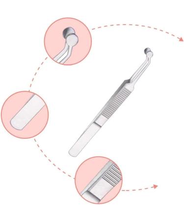 Stainless Steel Meibomian Massage Tweezers | Safety Eyelid Panel & Physiotherapy Tool for Gland Expression - Buy Online on GoSupps.com