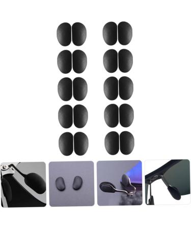 Villcase 10 Pairs of Comfortable Glasses Nose Pads - Silencer Gel & Air Chamber Nose Pieces for Enhanced Comfort - Buy Online on GoSupps.com