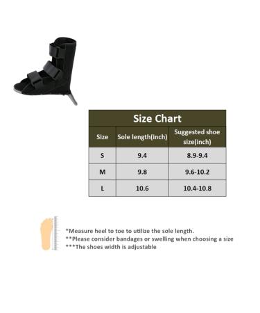 WEEOATAR Adjustable Post-op Shoe | Medical Walking Boot for Surgery Recovery Broken Foot Bunions & Hammer Toe - Left/Right Foot Support - Buy Online on GoSupps.com