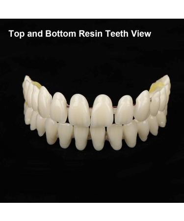 Denture Repair Kit for DIY Full Denture - Gum Material and Resin Teeth Included - Buy Online on GoSupps.com
