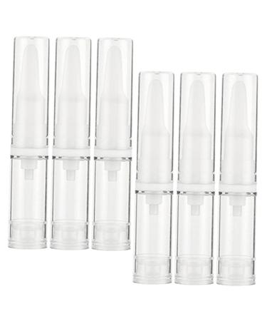 DOITOOL 24 pcs Lotion Liquid Foundation Cosmetic Refillable Storage Use Dispensers Essence Makeup Daily 10x1.9cmx4pcs Transparentx4pcs