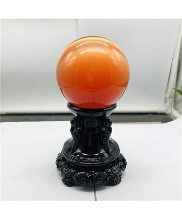 Natural Green Cat's Eye Crystal Treatment Ball - Healing Aura Quartz 75-80mm White Crystal for Wellness - Buy Online on GoSupps.com