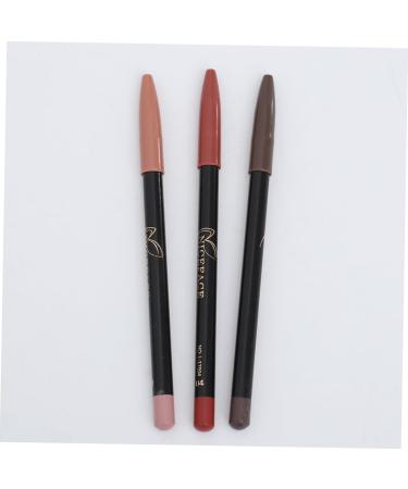 Buy Hemoton Waterproof Lip Liner Pencil - 3pcs Fine Lip Liner for Plumping & Precision | International Shipping Available - Buy Online on GoSupps.com