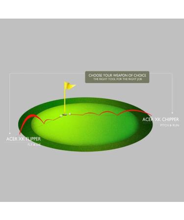 Acer XK Chipper Golf Club Left Hand 46 Degrees - Alloy Steel Uniflex - Buy Online on GoSupps.com