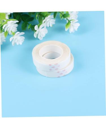 Angoily 2 Rolls Front Lace Hair Accessory for Women Tape on Extensions Extension Extension Belt Double Sided Extension Tape Toupee Tape Hand Weaving Wig Adhesive Tape White - Buy Online on GoSupps.com