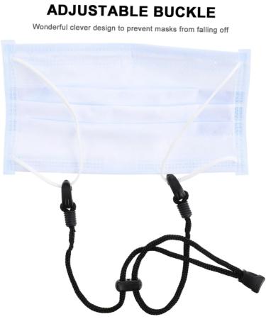 Gatuida Glasses 3-Pack Mask Hook Earrings with Plastic Rope - Protective Neck Hanging for Masks - Buy Online on GoSupps.com