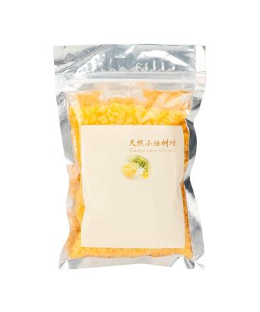 Voluxe Plant Wax Cera Bellina Wax Candelila Wax Wax Mold Cosmetics Material Candillia Wax Cire De Tournesol for Home Lipstick(100gbag) 3.5 Ounce