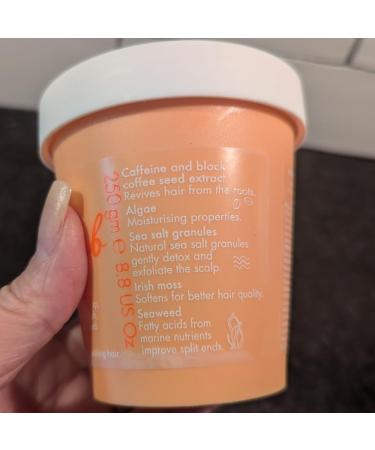 Umberto Giannini Grow Long Hair Growth Scrub - Vegan & Cruelty-Free Scalp Exfoliator with Caffeine | Achieve Longer Hair Naturally - Buy Online on GoSupps.com