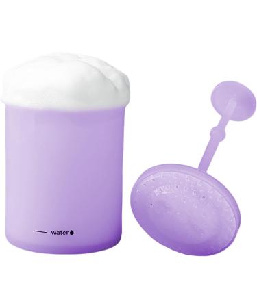 Sollee Cleanser Foamer Face Cleanser Foaming Bottle Portable - Ergonomic Pump Skincare Facial Cleansing Tool Cleansing Foaming Maker for Women Girls Purple - Buy Online on GoSupps.com