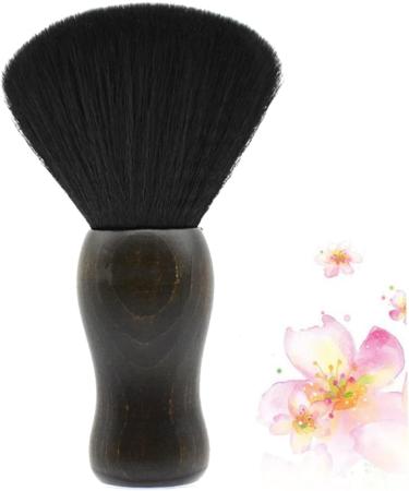 Ipetboom 1pc Salon Face Hair Sweep Cleaner Haircut Hair Brush Cleaner Neck Duster Face Brush Hair Cutting Wood Neck Brush Duster Hairdressing Neck Duster Brush Wooden Soft Fur - Buy Online on GoSupps.com