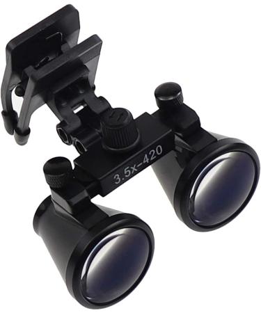 Magnifier with Light 3.5X Dental Loupes Surgical Glasses Magnifier Clip Loupes Head Magnifier Clip - Buy Online on GoSupps.com