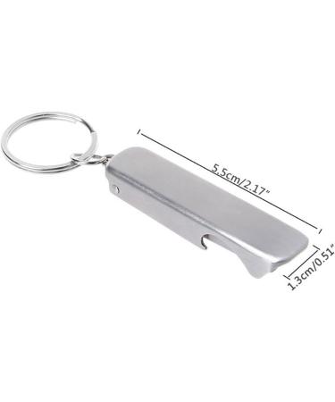 HCHGJKN Nail Clippers 2 In 1 Nail Clipper Bottle Opener Pocket Tool Nail File Keychain For Travel - Buy Online on GoSupps.com