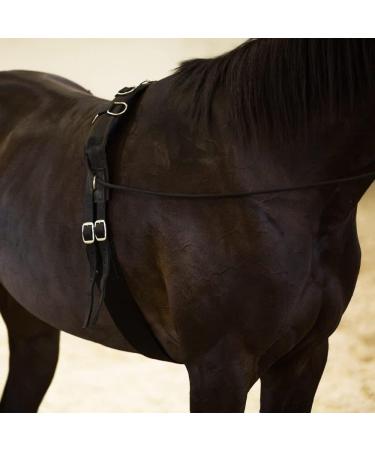 Horze Lunging Surcingle - Black Nylon - Pony Size - Buy Online on GoSupps.com