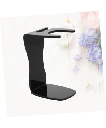 Beavorty Razor Stand Holder for Safety Razors with Bowl - Rustproof Steel Combo - Manual Shaving Stand - 11.2x7.6cm Black - Buy Online on GoSupps.com