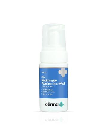 3% Niacinamide Foaming Face Wash | Gentle Cleansing for All Skin Types | Controls Oil & Reduces Acne Marks | 3.38 Fl Oz - Buy Online on GoSupps.com