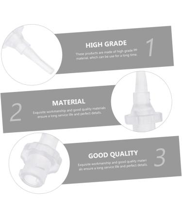 SHERCHPRY 10pcs Disposable Ear Tips Safe Material Ear Washing Nozzles for Efficient Cleaning Compatible All Smooth Design for Safe Use - Buy Online on GoSupps.com