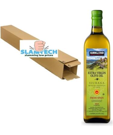 Kirkland Signature Extra Virgin Siurana Olive Oil 1L (33.8 fl oz) Sold By Slamtech - Buy Online on GoSupps.com