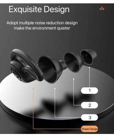 Canero Ear Plugs - Noise Reduction & Sleep Aid | Washable Hearing Protection for Work Travel Concert and Swimming (Black - Buy Online on GoSupps.com