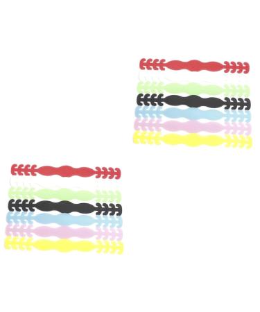 Healeved 40 pieces Face mask for lanyard accessories Owel grips Extension hook ears hearing protection hook mask accessories mask cable extension buckle mask band 1 piece (1 Pack) colored 15 pieces x 2 pieces