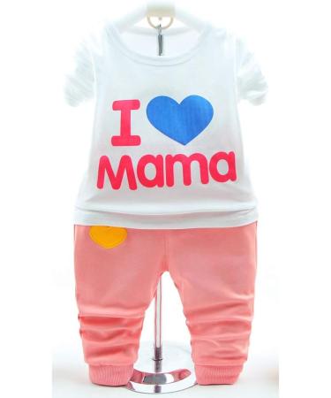 Yao Baby Girls 3 Piece Set - T-Shirt, Vest, Pants - Light Pink (2-3 Years) - Buy Online on GoSupps.com