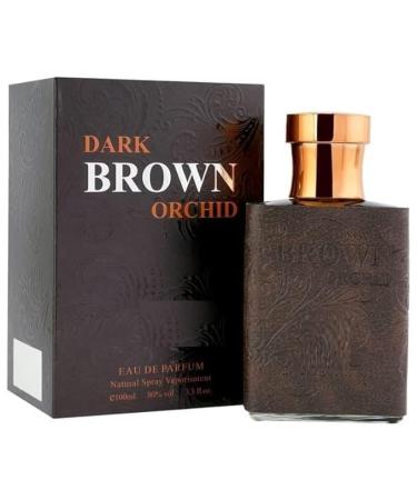 YUJI Dark Brown Orchid Long Lasting Men Perfume Amber Powdery & Woody Soothing Fragrance | Eau De Perfum | 100ml