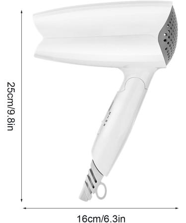 220 V Folding Portable Blow Dryer Quiet Hair Dryer for Travel Brushless Hair Blow Dryers Below 36dB Blue Light Negative Ion Hair Blow Dryer 6.3x9.8x2" for Women Girls 800w - Buy Online on GoSupps.com