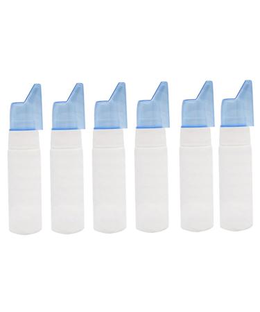 BIUDECO 6pcs 70ml Nasal Spray Device Mister Bottle Maketup Water Container Nose Spray Refillable Bottle Fine Mist Spray Bottle Travel Spray Bottle Travel Nebulizer Spray Bottle Small Bulk