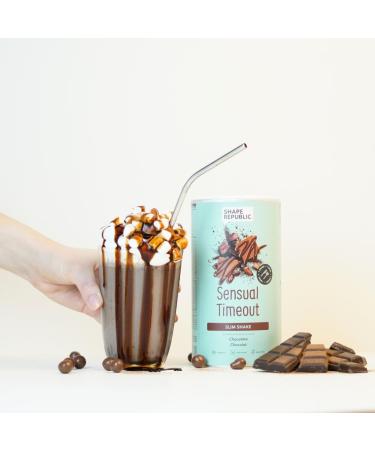 Shape Republic Slim Shake Chocolate - Gluten-Free Meal Replacement (14 Shakes 420g) | Diet Shake for Weight Loss - Buy Online on GoSupps.com