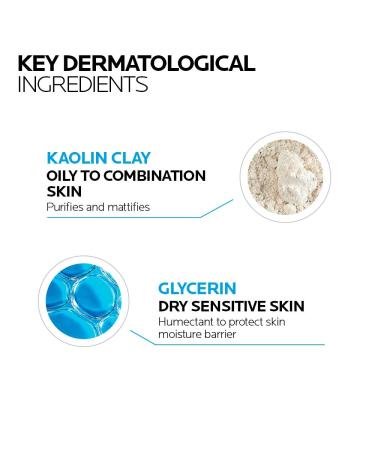 La Roche-Posay Effaclar Clarifying Clay Face Mask - Unclogs Pores, Controls Shine, for Oily Skin - Buy Online on GoSupps.com