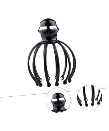 Minkissy 1stk Head Massage Device - Manual Scalp & Back Massager Scalp Scratching Tool 18x14.5cm Black - Ultimate Relaxation - Buy Online on GoSupps.com