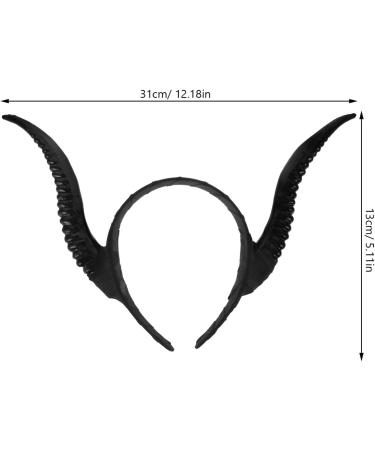minkissy Horns Headband Horns Hairbands Viking Helmet Forest Animal Cosplay Headdress Devil Cosplay Accessories for Halloween Party Supplies - Buy Online on GoSupps.com