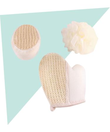 Balacoo 9 Pcs Bath Wipe Scrubber Set - Double Sided Exfoliator Loofah Body Sponge & Bath Towel - Ideal for Spa & Home Use - Buy Online on GoSupps.com