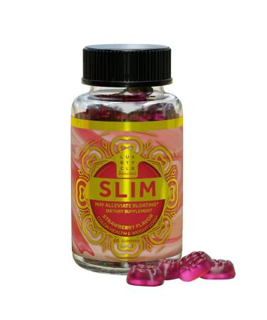 Lux Beauty Club Botanicals Fiber Gummies for Adults - Perfect Fiber Supplement Gummies for Colon Health Digestive Support Gut Leak Repair Body Cleanse & Immunity Boost - 60 Fiber Gummies