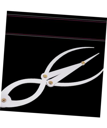 FOMIYES Microblading Ruler 2pcs Eyebrow Stencil Ruler Grooming Stencil Shaper Eyebrow Ruler Template Tool Stainless Steel - Buy Online on GoSupps.com
