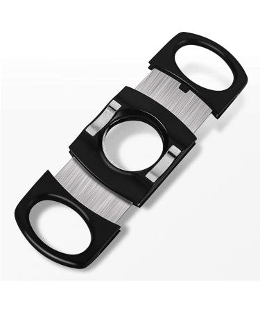 Cigar Cutter Accessories Cigar Guillotine Double Blade Metal Cigar Clippers Exquisite Stainless Steel Scissors Accessories for Cigar Lovers