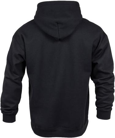 Gildan Adult Fleece Hooded Sweatshirt - G18500 - Medium Black - Buy Online on GoSupps.com