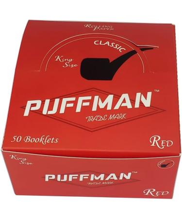 Puffman Classic Kingsize White Rice Papers (Box of 50 x 33 Papers) - Buy Online on GoSupps.com