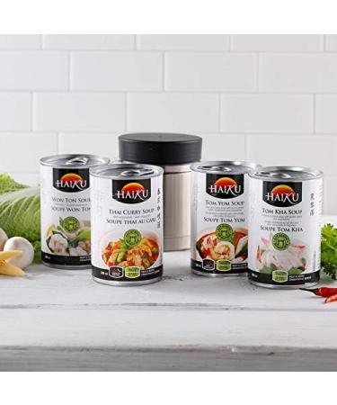 Won Ton Soup Haiku Ready to Eat Authentic & Premium Asian Cuisine Great for Lunch & Dinner 398ml Won Ton 398 ml - Buy Online on GoSupps.com