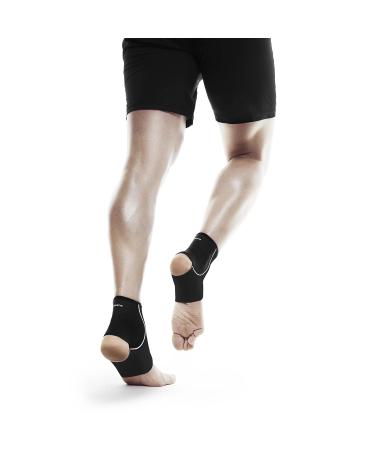 Rehband Ankle Support 1.5mm/3mm Neoprene Brace - Light Achilles Tendon Support Fits in Shoe X-Small Black | International Shipping Available - Buy Online on GoSupps.com