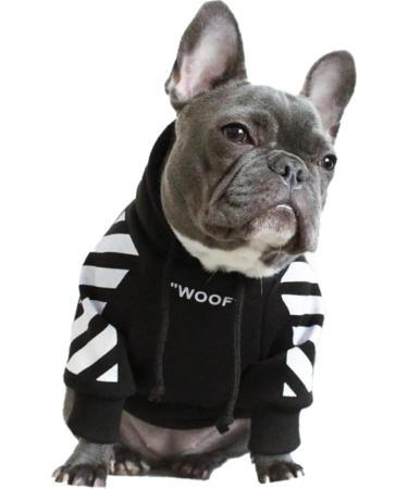 Stylish Dog Hoodie & Winter Coat for Small Breeds - Perfect for Schnauzers Corgis French Bulldogs & More - Buy Online on GoSupps.com