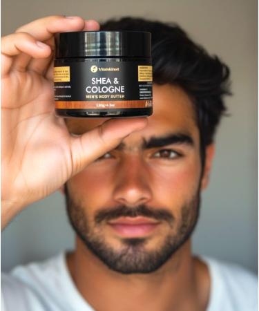 VITALSKINOIL Body Butter For Men - Cocoa King and Shea Cologne Bundle for All Skin Types - Buy Online on GoSupps.com