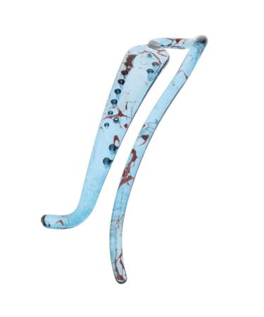 Buy Baosity Women's Long Banana Hair Clip - Blue Hair Claw Accessories for Effortless Style - Buy Online on GoSupps.com