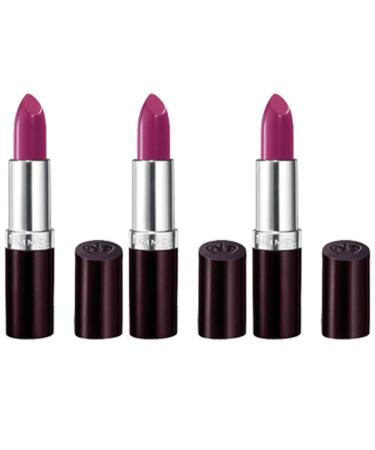 (3 Pack) RIMMEL LONDON Lasting Finish Intense Wear Lipstick - Amethyst Shimmer