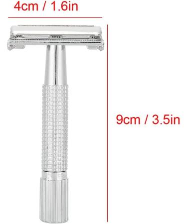 FILFEEL Manual for Men Classic Straight Double Beard Trimmer Safety Mens Beard Gift Dad Friend Workmates - Buy Online on GoSupps.com