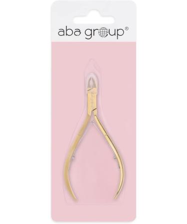 Aba Group Golden Cuticle Nippers with Two Springs 3 mm (1124) Cuticle Cutter Cuticle Nippers Stainless Steel with Sharp and Smooth Cut Fine for Removing Excess - Buy Online on GoSupps.com